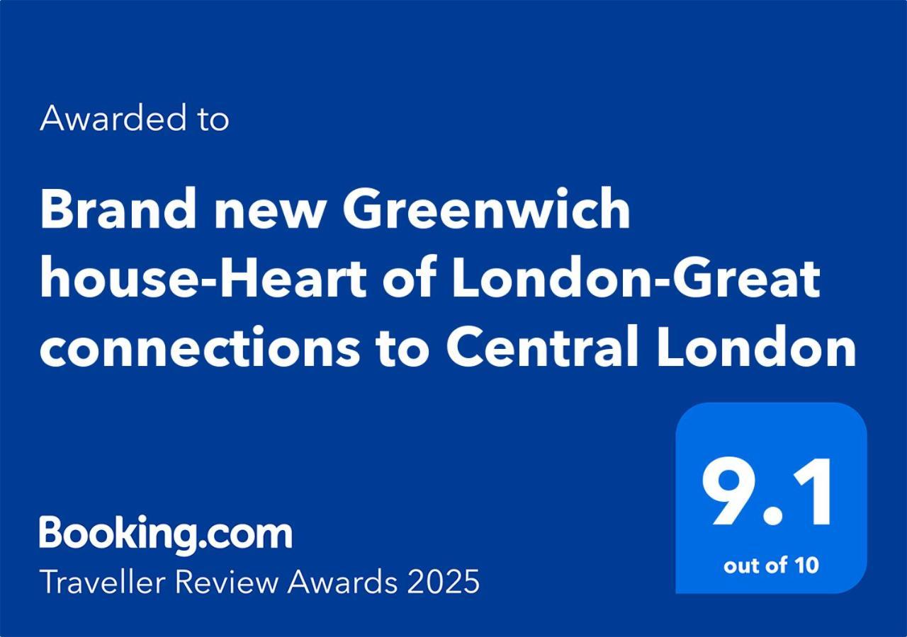 Brand New Greenwich House-heart Of London-great Connections To Apartamento *